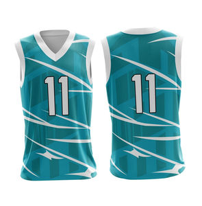 Camiseta de Baloncesto Personalizada para Adultos, Unisex, Transpirable, 100% Poliéster, Sin Mangas, Secado Rápido, Talla Grande, Precio Económico - Product Image 1