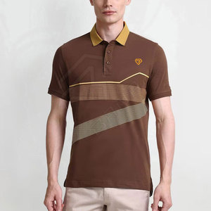 Logo personnalisé Dernier design Qualité supérieure Offres Spéciales Polos de bonne qualité fabriqués en usine pour hommes - Product Image 2