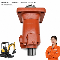 Motor de giro B37 4PN39A0101A 4PN39A0101-A para miniexcavadoras B25 B27 B30 VIO30 VIO40 11T, piezas de repuesto directas