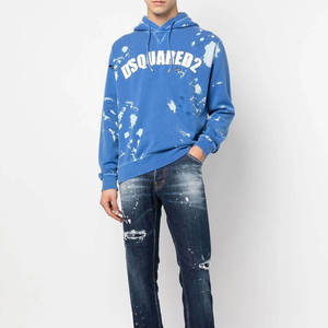 Sudadera con capucha completa para hombre de nuevo diseño de muestra gratis, logotipo personalizado de gran tamaño y sudaderas con capucha de etiqueta privada para sudaderas con capucha de lavado ácido para hombre - Product Image 4