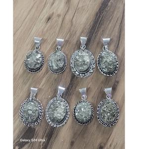 เครื่องประดับพลอยมูนสโตนสีเงินสวยสำหรับผู้หญิงเน้นสีรุ้งแวววาวงานฝีมือดีไซน์หรูหราสำหรับงานแต่งงาน - Product Image 2