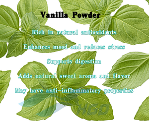 Hgo Nhà máy cung cấp trực tiếp của tinh khiết vani tự nhiên bột (cấp thực phẩm) đặc điểm kỹ thuật bột thảo dược (trái cây hoặc rau bột) - Product Image 5