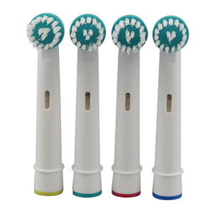 4 Count Sensitive <b>Toothbrush</b> <b>Heads</b> Electric <b>Toothbrush</b> Rechargeable Set Compatible for Household and Outdoor Use - Product Image 3