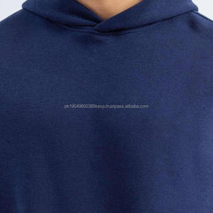 Sudaderas con Capucha Blancas de Felpa Francesa de Alta Calidad para Hombre, al por Mayor, Ropa de Exterior Informal, Sudaderas Unisex - Product Image 4