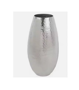 Florero de Metal martillado hecho a mano de alta calidad, nuevo diseño para el hogar, Hotel o restaurante, decoración hecha a mano, artículo de decoración del hogar - Product Image 1