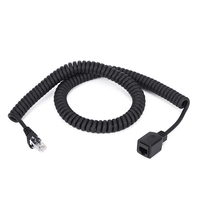 Kabel Ethernet RJ45 RJ48 RJ50 Jaringan LAN Cat5 Cat5e Cat6 Cat6e Cat 5 6 7 8, Kabel Spiral, Kabel Gulung, Kabel Keriting