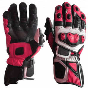 Guantes de moto con logotipo personalizado, guantes de moto de dedos completos, guantes protectores de moto - Product Image 3
