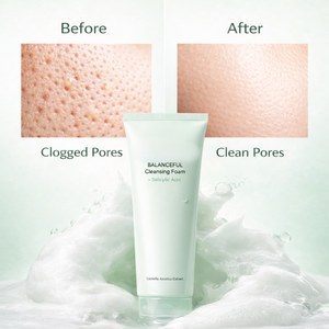 Crema Limpiadora Facial Orgánica de Centella con BHA/PHA/LHA, Limpiador Facial Diario No Resecante que Refina los Poros, para Piel con Acné y Grasa - Product Image 3