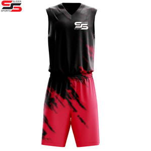 Venta al por mayor de camisetas de baloncesto personalizadas en blanco, diseño rosa, naranja, camiseta de baloncesto, uniforme para hombres, niños, mujeres, equipo, ropa de Club - Product Image 3