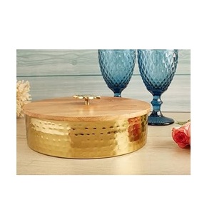 Fabricant en gros de boîtes à chapati pour hôtels et restaurants, forme ronde, ustensiles de cuisine à domicile, boîtes de rangement pour aliments, casseroles, logo personnalisé - Product Image 5