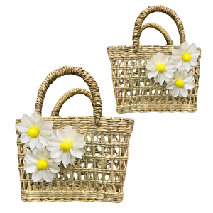 Bolso de mano de hierba marina hecho a mano, bolsas ecológicas personalizables de Vietnam, regalo de San Valentín, cestas, bolsas para mujer - Product Image 1