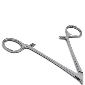 Pinzas hemostáticas Kelly, instrumentos quirúrgicos médicos curvos, pinzas hemostáticas para mosquitos de acero, fuente de alimentación Manual - Product Image 5