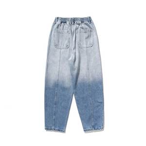 กางเกงยีนส์สีเทาดำสำหรับผู้ชายสีดำฤดูใบไม้ร่วงสีดำสีน้ำเงินเข้มกางเกงยีนส์ผู้ชายกางเกงยืดผ้าฝ้าย Caaual แบบคลาสสิกขนาด40 42 44 - Product Image 2