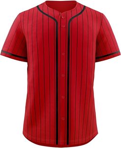 Camisetas de béisbol con impresión de logotipo personalizado, ropa de softbol en blanco de secado rápido, camiseta de softbol para hombres y mujeres, camiseta de béisbol sublimada - Product Image 1