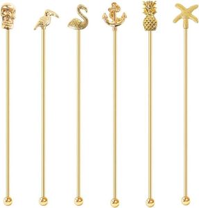 Conception personnalisée tige d'agitation en métal agitateurs Cocktail boisson agitateur pour café vin lait thé boisson - Product Image 2