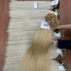 2025 Fournisseur Chaud Kératine Pointe Extensions De Cheveux Humains Vietnamien Remy Cheveux Pre Bond Double Dessiné Pointe Plate Hairshop Couleur - Product Image 2