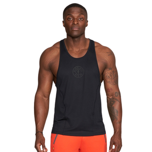Camiseta Deportiva de Tirantes para Hombre, de Algodón y Elastano, Color Negro, para Gimnasio, Musculación, Entrenamiento, Fitness - Product Image 6
