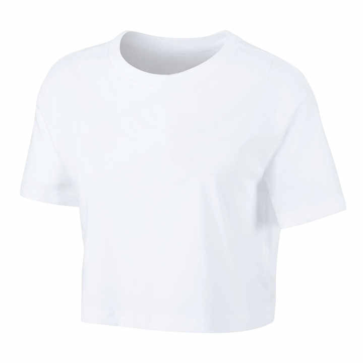 Wholesale Cheap Blank Cropped Plain Fitted T-shirts Women's Top Quality Casual Style Crop Top Women's t Shirt with Custom Size