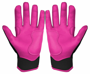 Gants de frappe en cuir de qualité supérieure pour baseball et softball - Gants de frappe légers, durables, respirants et professionnels par Adiha Impex - Product Image 2