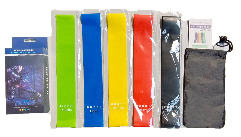 Juego de 5 piezas + manual de instrucciones + bolsa de tela + caja de color