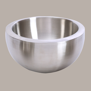 Elegantes Tazones de Acero Inoxidable de Doble Pared, Tazones para Servir Alimentos de Primera Calidad, Ecológicos, para Hoteles, Restaurantes y Hogar - Product Image 1