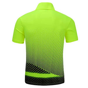 Men Sublimation Polo <b>Shirt</b> Short Sleeve Lightweight Breathable Soft Fabric Casual <b>Office</b> Daily Wear OEM ODM - Product Image 3