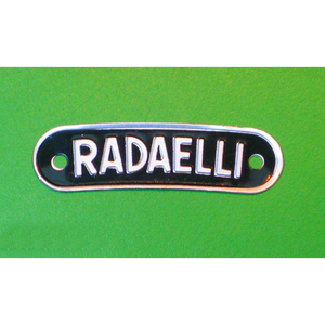 Emblema de asiento 'Radaelli' - Product Image 1