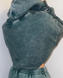 Sudaderas con Capucha para Hombre de Alta Calidad, de Fabricantes, con Hombros Caídos, de Lujo, de Felpa Francesa de Gran Gramaje (400-500 g/m²), con Cremallera, Estilo Oversize y Corte Recto - Product Image 3