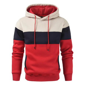 Precio al por mayor Plain Blank Pullover Hombres Sudaderas con capucha Ropa de moda transpirable Invierno Hombres Sudaderas con capucha - Product Image 4