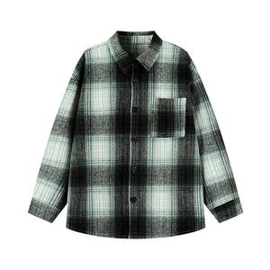 Camisa a cuadros para hombre, ajuste holgado, estilo informal, ropa de estilo otoñal, Top retro de manga larga con botones - Product Image 4