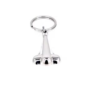 Porte-clés en alliage de zinc de luxe très demandé, en forme de nez, léger, avec impression personnalisée, cadeaux fantaisie, objets de collection originaux - Product Image 1