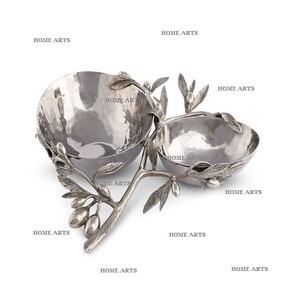 Ensemble de 2 bols à chocolat, dernier design, en laiton, pour dattes, chocolats, bol décoratif pour la maison, l'hôtel - Product Image 3