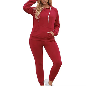 Chándal de Algodón 100% con Lavado Ácido Regular para Mujer, Tallas Grandes, Ligero, Transpirable, de Secado Rápido, con Logotipo Personalizado - Product Image 1