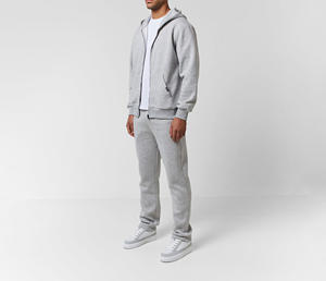 Vente en gros de survêtements coupe-vent en polyester et nylon sur mesure pour hommes surdimensionnés de couleur marine unie avec logo personnalisé survêtement pour hommes - Product Image 5