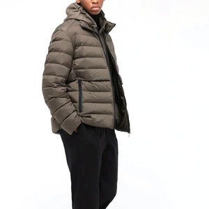 Veste matelassée pour hommes, manteau d'hiver de haute qualité avec logo personnalisé, col à capuche, meilleur style pour la vente en gros - Product Image 2