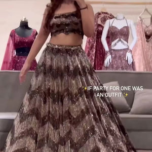 La colección Lehenga de fiesta de último diseñador más hermosa - Product Image 1