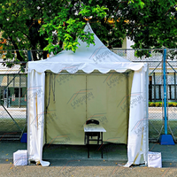 Tenda Bagno Modulare Portatile con Pareti in ABS per Eventi all'Aperto e Cantieri Edili