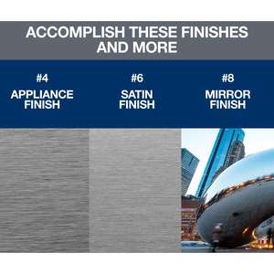 Kit de base intelligent PTX ECO, polisseuse multifonction à vitesse variable électrique pour la finition des métaux, outil de meulage inclus - Product Image 3