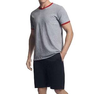 Style décontracté Service OEM T-shirts à manches courtes pour hommes Chemises à col rond Premium 100% coton Vêtements pour hommes Chemises grande taille - Product Image 3