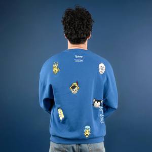 Sweat-shirt à col roulé Texas surdimensionné Top Sweatshirts à col roulé pour adultes Logo personnalisé Sweat-shirt à col roulé à cordon - Product Image 5