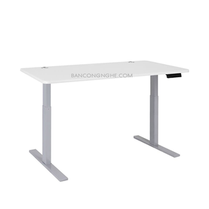 Escritorio de Oficina SMARTDESK de Diseño Minimalista en Metal Blanco para el Hogar - Product Image 1