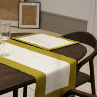 Couverture de table faite à la main chemins de table personnalisés nappe en gros pour le linge de maison et d'événements de fête