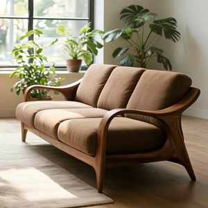 Lineage Corporation โซฟาไม้เนื้อแข็งสุดสร้างสรรค์ผ้าคุณภาพสูงซึมผ่านอากาศได้ดีความหนาแน่นสูงยืดหยุ่นได้ - Product Image 5