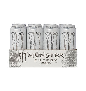 Bebida Energética Monster Ultra Zero Sugar White – Bebida Refrescante con Sabor Cítrico para el Rendimiento - Product Image 3