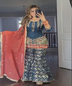 Elegante vestido formal de gasa para mujer Diseños elegantes para fiestas y ocasiones Casuales - Product Image 1