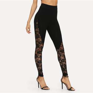 Legging de sport sexy pour femme, taille haute, ultra doux et léger, effet push-up et galbant, froncé, pour yoga, collection 2024 - Product Image 2