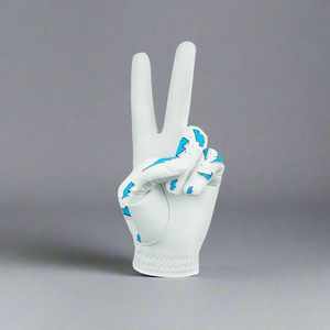 Cómodos guantes de golf de piel de oveja Cabretta blancos altos transpirables Tela transpirable duradera Logotipo personalizado Material suave para deportes - Product Image 2