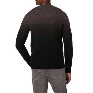 Suéter de cuello Polo para hombre, suéter de punto con semi-cremallera holgado grueso de invierno para otoño e invierno, Retro japonés Perezoso - Product Image 3
