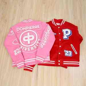 Dernier modèle de bombardier universitaire de qualité supérieure fabriqué à la mode à bas prix Veste de baseball pour hommes - Product Image 2