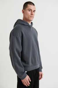 Sweat à capuche surdimensionné poids lourd personnalisé en coton lourd nouveau design meilleurs sweats à capuche surdimensionnés thermiques pour hommes vente en gros - Product Image 5